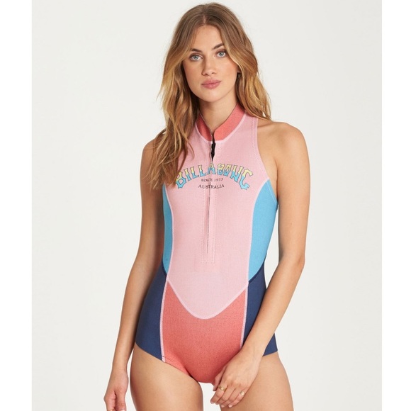 🔥🔥BILLABONG - SURF CAPSULE SLEEVELESS SPRINGSUIT - Picture 2 of 9